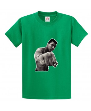 Ali Classic Unisex Kids and Adults Fan T-Shirt For Boxers